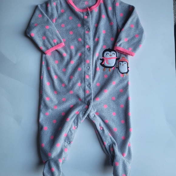 4/20 Carter's Baby Girl Sleeper - Picture 1 of 4